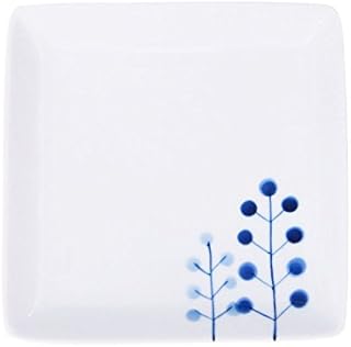 藍花 角盛皿 藍花 角盛皿